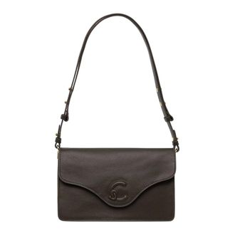 Coccinelle Tassen, Dames, Groen, ONE Size, Leer, Schoudertas