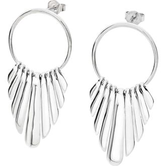 Lucy Quartermaine Egyptian Temple Earrings in Sterling Silver at Nordstrom