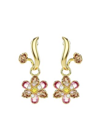 Swarovski Set di 3 orecchini Idyllia - Oro