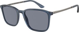 Giorgio Armani AR8197 603519 Mens Sunglasses Blue Size 55