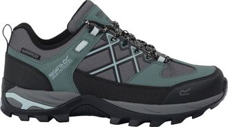 Regatta Womens/Ladies Samaris III Low Walking Shoes (Spruce Green/Granite) - Dark Green - Size UK 6.5