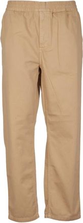 Carhartt Work in Progress Flint Pant Broek - Heren - Straight fit broeken - Beige - M - Katoen - Broeken