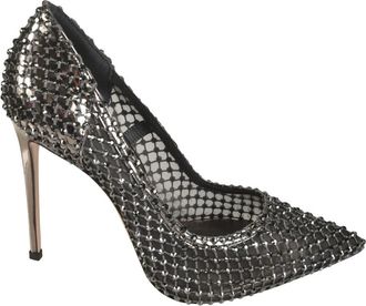 Le Silla Met Hak Pumps - Dames - Pumps - Grijs - 39 EU - Leer - Schoenen