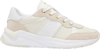 HUGO BOSS Dames/Dames Skylar Su&egrave;de Trainers (Wit)