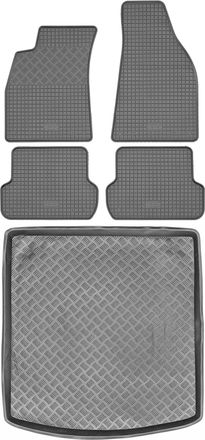 OEM Juego De Alfombrillas De Goma Para Coche Y Alfombrilla Para Maletero Para Audi A4 B6 B7 Limousine/sed&aacute;n De 2001 A 2007