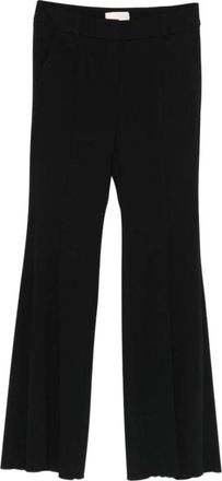 iBlues Broeken, Dames, Zwart, M, Zwarte Broek voor Vrouwen