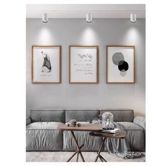 Trade Shop Trade Shop Traesio - Trade Shop - Faretto Plafoniera Soffitto 20w Applique Cilindro Led Cob Vari Toni Luce F20w-5b