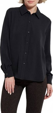 Lyss&eacute; Parker Button Down Shirt In Black