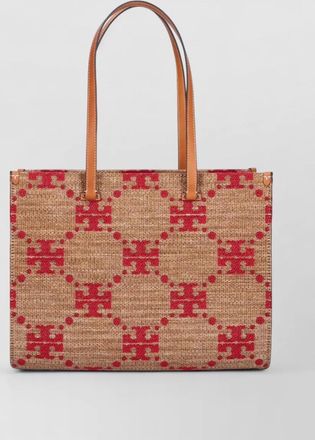 Tory Burch rectangular shoulder bag patterned design dual handles