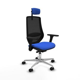 Piqueras y Crespo Piqueras-y-crespo Mardos Silla De Oficina Azul Ergon&oacute;mica