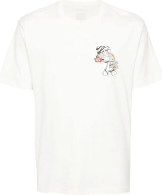 Emporio Armani Heren, Tops, Wit, Maat: XL Katoen