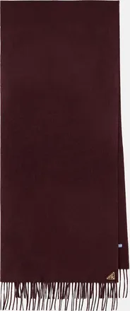 Prada Fringed silk and cashmere scarf