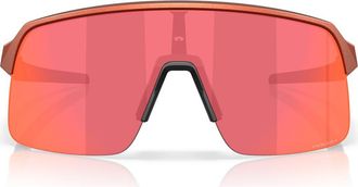 Oakley Sutro 39mm Polarized Rectangular Sunglasses in Fire Orange at Nordstrom