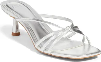 BP. Bliss Sandal in Silver Metallic at Nordstrom, Size 8.5