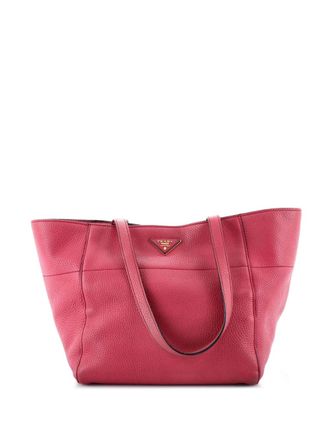 Prada Open Vitello Daino Mini tote bag - Rosa