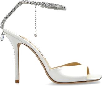 Jimmy Choo London Dames, Schoenen, Wit, Maat: 38 EU Leer