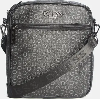 Guess Gio Logo Top-Zip Crossbody