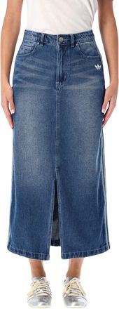adidas Adicolor 3-stripes Denim Pencil Skirt