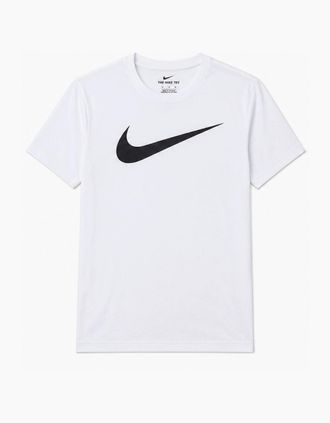 Nike Mens Nike Sportswear Icon Swoosh Mens T Shirt in White - Size: 36
