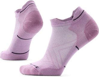 Smartwool Run Zero Cushion Low Ankle Laufsocken f&uuml;r Damen | rosa/lila