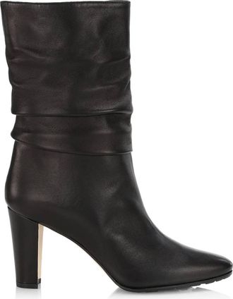 Manolo Blahnik Womens Calasso Boot In Black