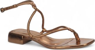 Bruno Menegatti Womens Solene Ankle Strap Sandal In Bronze