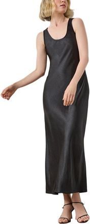 Lilla P Satin Bias Maxi Dress