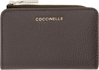 Coccinelle MW5 Metallic Soft Wallet - Accessories - Mujer - Verde - ONE SIZE
