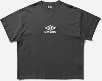 Umbro Men s OG Logo T-Shirt Dark Grey