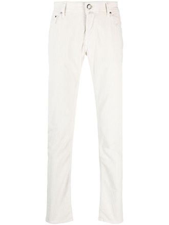 Jacob Cohen Pantaloni dritti a coste - Toni neutri