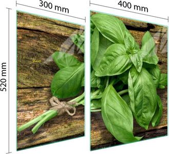 OEM Placa Protectora De Vidrio Para Estufa 70x52 Basil