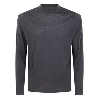 John Smedley Hombre, Jerseys, Negro, Talla: M