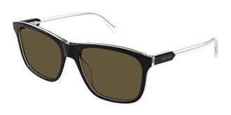 Gucci GG1819S 005 Mens Sunglasses Black Size 57