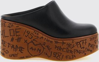 Chlo&eacute; Scarpe Con Zeppa Donna colore Nero