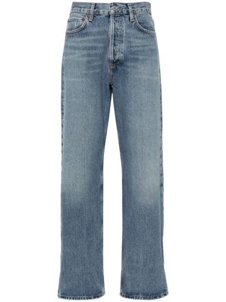 A Gold E Fran mid-rise straight-leg jeans - Blue