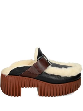 4CCCCees Mules con fibbia 60mm - OREO