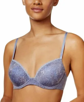 Calvin Klein Seductive Comfort Demi Bra In Delicate Skinstar