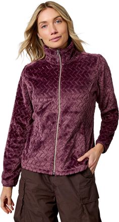 Free Country Womens Cable Braided Butter Pile Jacket