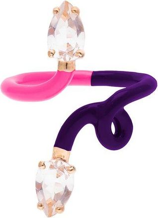 Bea Bongiasca You Are So Vine 9K & Silver 1.58 ct. tw. Rock Crystal Double