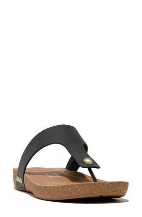 FitFlop iQushion Flip Flop in Black at Nordstrom Rack, Size 8.5