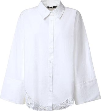 Rotate Shirts - Dames - Overhemden - Wit - XS - Overhemden