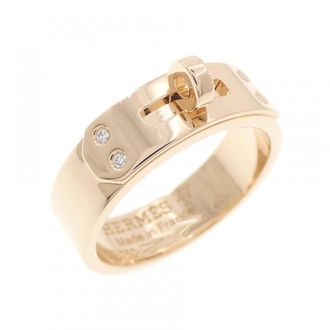 Herm&egrave;s Pink Gold (18K) Band Ring (Pre-Owned)