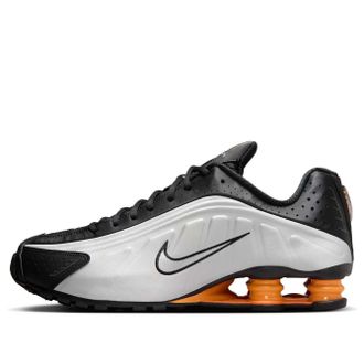 Nike Shox R4 Black Vast Grey Bright Mandarin HQ1988-003