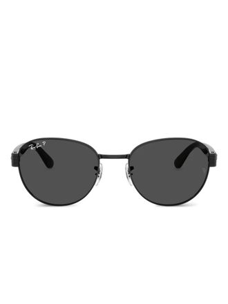 Ray-Ban Occhiali da sole Chromance tondi - Nero