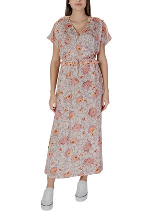 b.young Bloemdruk Maxi Jurk Casual Zomerjurk
