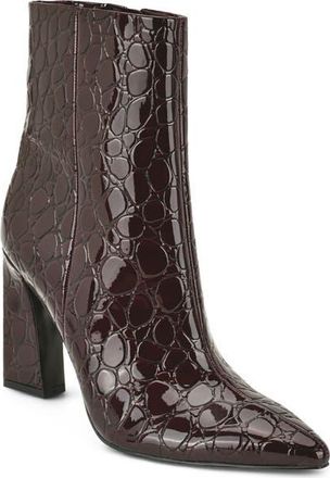 Nine West Todaye Bootie in Dark Red at Nordstrom, Size 6.5