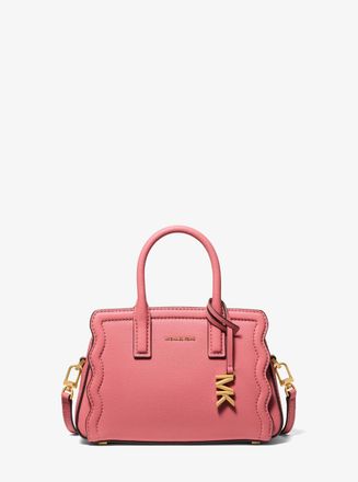 Michael Kors Laila Extra-Small Pebbled Leather Convertible Crossbody Bag