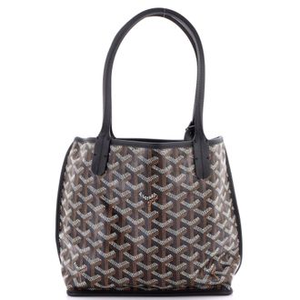 Goyard Anjou Reversible Tote Coated Canvas Mini