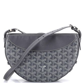 Goyard Hirondelle Shoulder Bag Coated Canvas and Leather