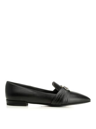 Ferragamo Gancini Ornament Moccasin